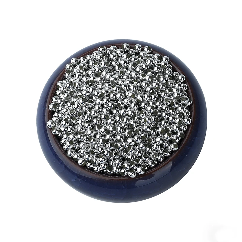 

1000pcs/lot Big Hole Imitation Pearl Plating Gold Beads Silver Shiny Round Shape Beads Beading fit DIY Bracelet Jewelry Making