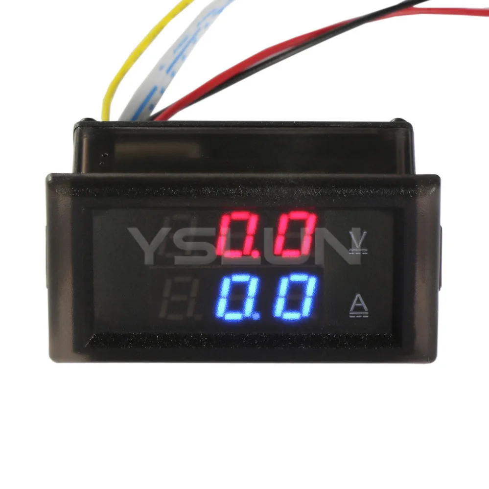 200A Ampere Meter 300V Voltmeter 2in1 Digital Ampere Voltage Meter Dual gv23at-generator-3-p-ac-ammeter-amp-tester-current-meter-jpg