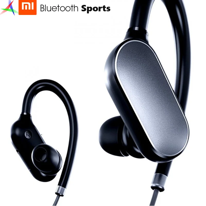  Newest Original Xiaomi Mi Sports Bluetooth Headset Xiaomi Wireless Bluetooth 4.1 Music Sport 5 Earbud IPX4 Waterproof Sweatproof 