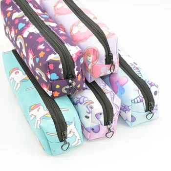 

Pencil Case Unicorn Estuche Escolar Pencilcase Trousse Scolaire Stylo School Kalem Kutu Bags Astuccio Scuola Cute Cases Etui