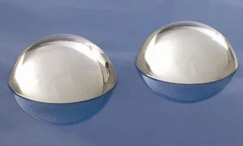 

100mm 1/pc 4inch Blank transparent Crystal hemisphere half ball magnifier glass paperweight for business gifts