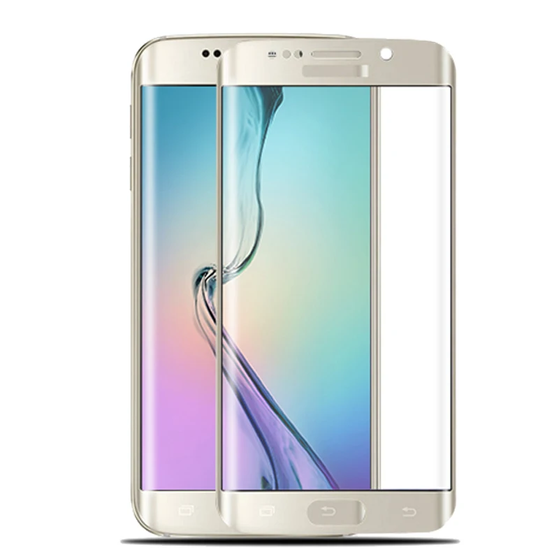 9H HD 3D Full Cover Coverage S6 edge Tempered Glass Screen Protector For Samsung Galaxy S6 Edge Plus Screen Protective Film (1)