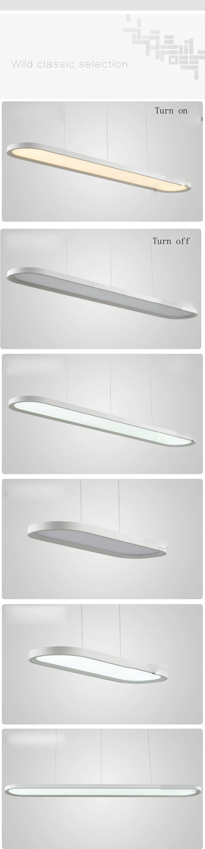 T Новый LED белый простой мягкий свет 36 и 54 Вт прямоугольные лампы акрил для кабинет Офис Ресторан 4 цвета температура
