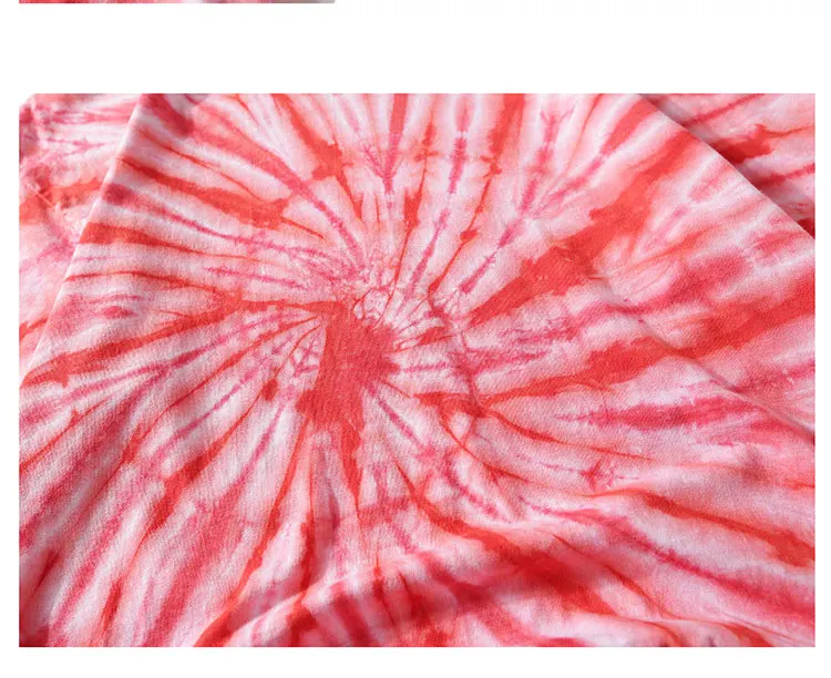 Темная икона Swirl Tie Dye Футболка мужская Лето круглый вырез хип хоп футболки для мужчин 5 цветов