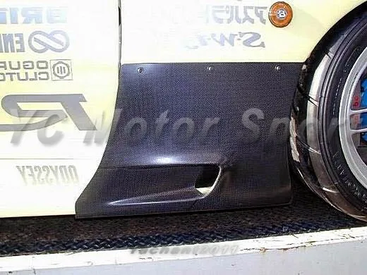 1992-1997 Mazda RX7 FD3S RE-GT Style Front Wing Front Fender Addon Attachment CF (10)