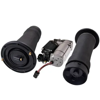 

Air Suspension Compressor Pump + 1 Pair Bellow Air Rear Bag For Land Rover Discovery MK II 1998-2004 RQG100041 RKB101200