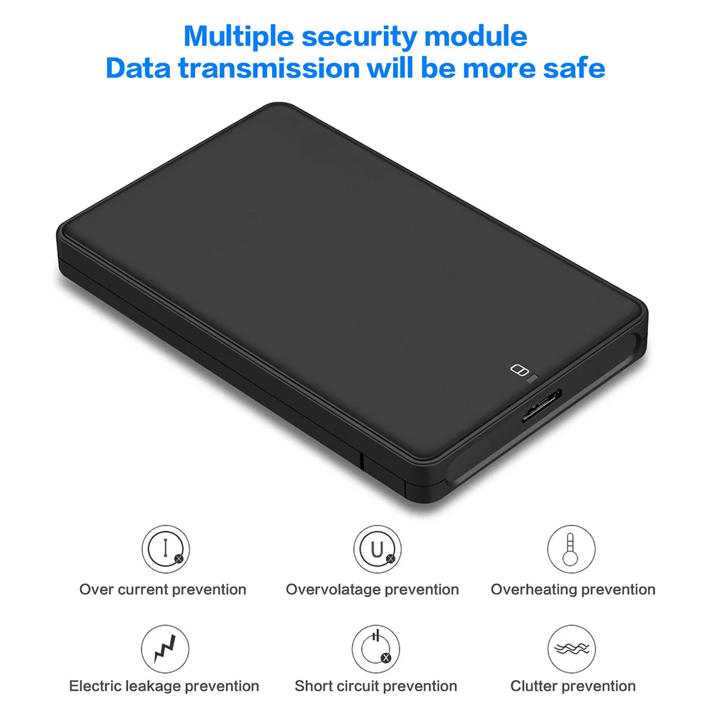 USB 3.0 to 2.5 Inch SATA Hard Drive External Enclosure HDD Mobile Disk Box DU55 | Компьютеры и офис