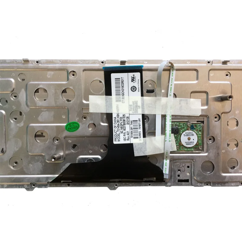 Клавиатура ноутбука США для hp EliteBook 8760 w 8770 w 701454-001 6037B0081325 с джойстик