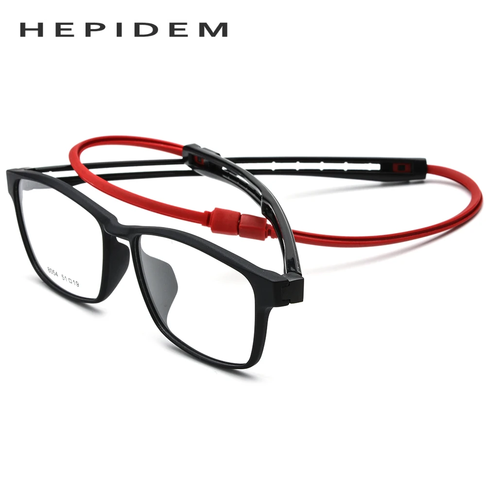 Adjustable Optical Glasses Frame Men 2018 TR90 Sports Square