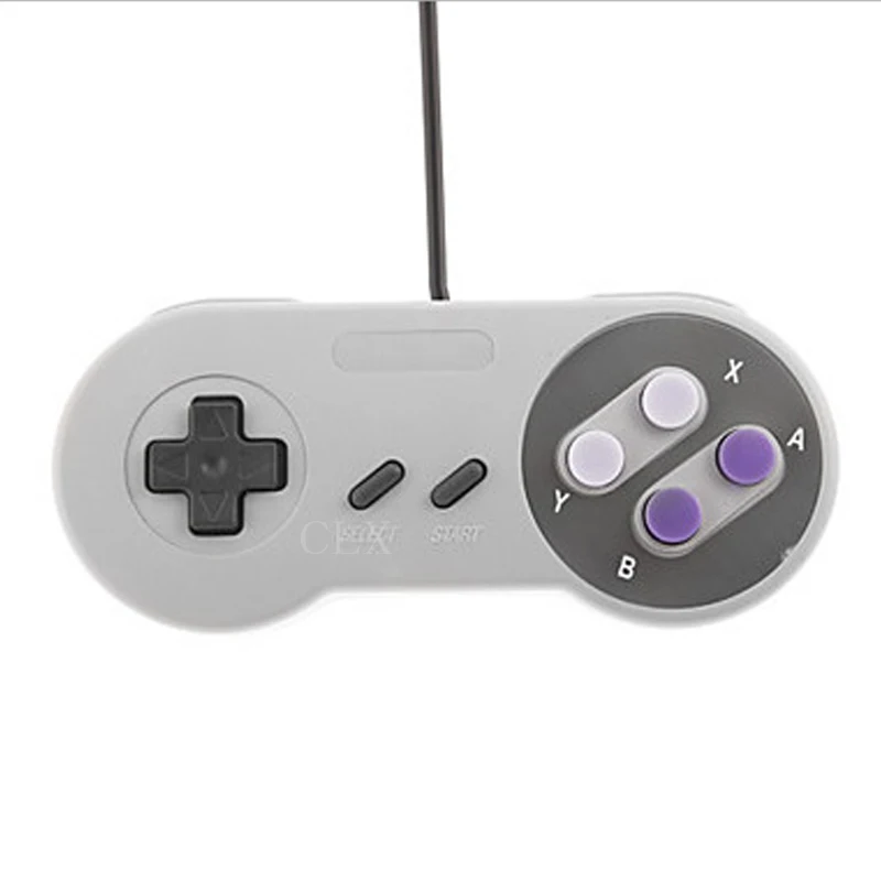 Комплект из 2 предметов на возраст 1 лот Ретро проводной супер для SNES контроллер USB игровой джойстик для ПК Windows 7/8/10 геймпад для Mac