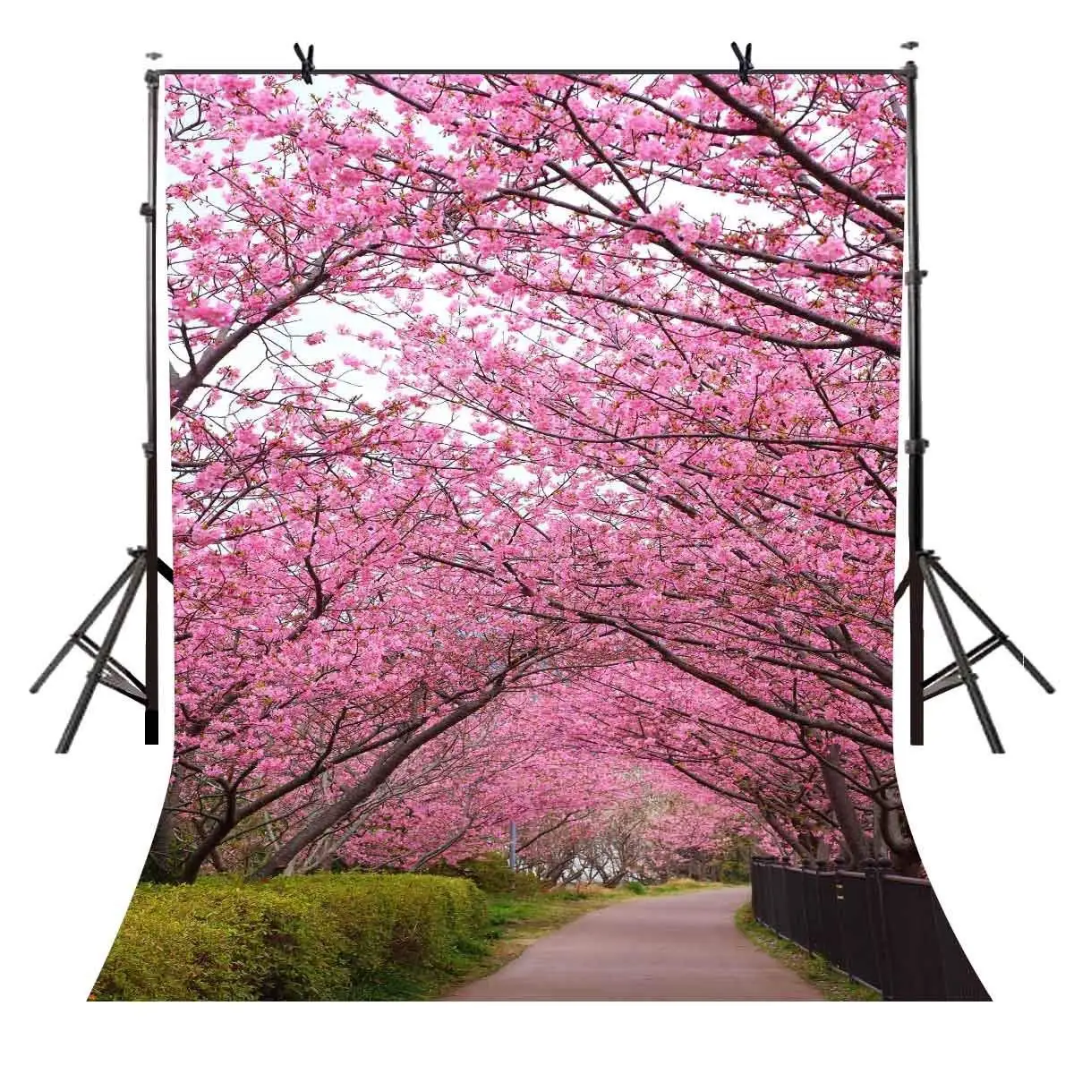 

150x220cm Cherry Backdrop Cherry Blossom Scenery Photography Background for Camera Photo Props