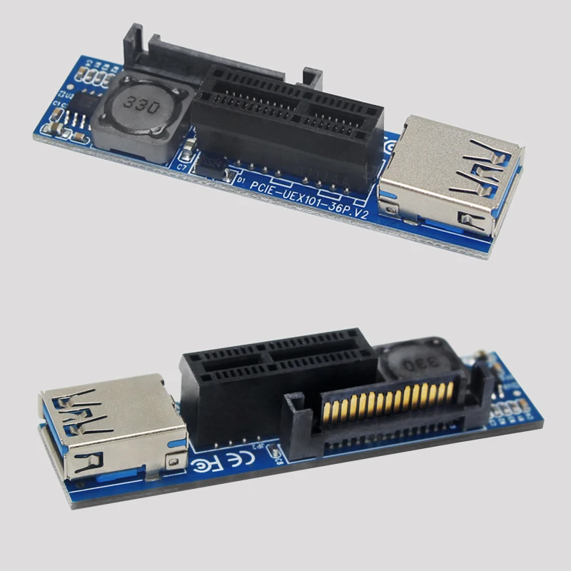 Новинка Удлинительный кабель PCI E X1 расширитель платы расширения USB 3 0 кабели