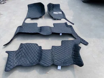 

Good mats! Custom special floor mats for Right hand drive Volkswagen Touran 6 seats 2018-2015 waterproof carpets,Free shipping