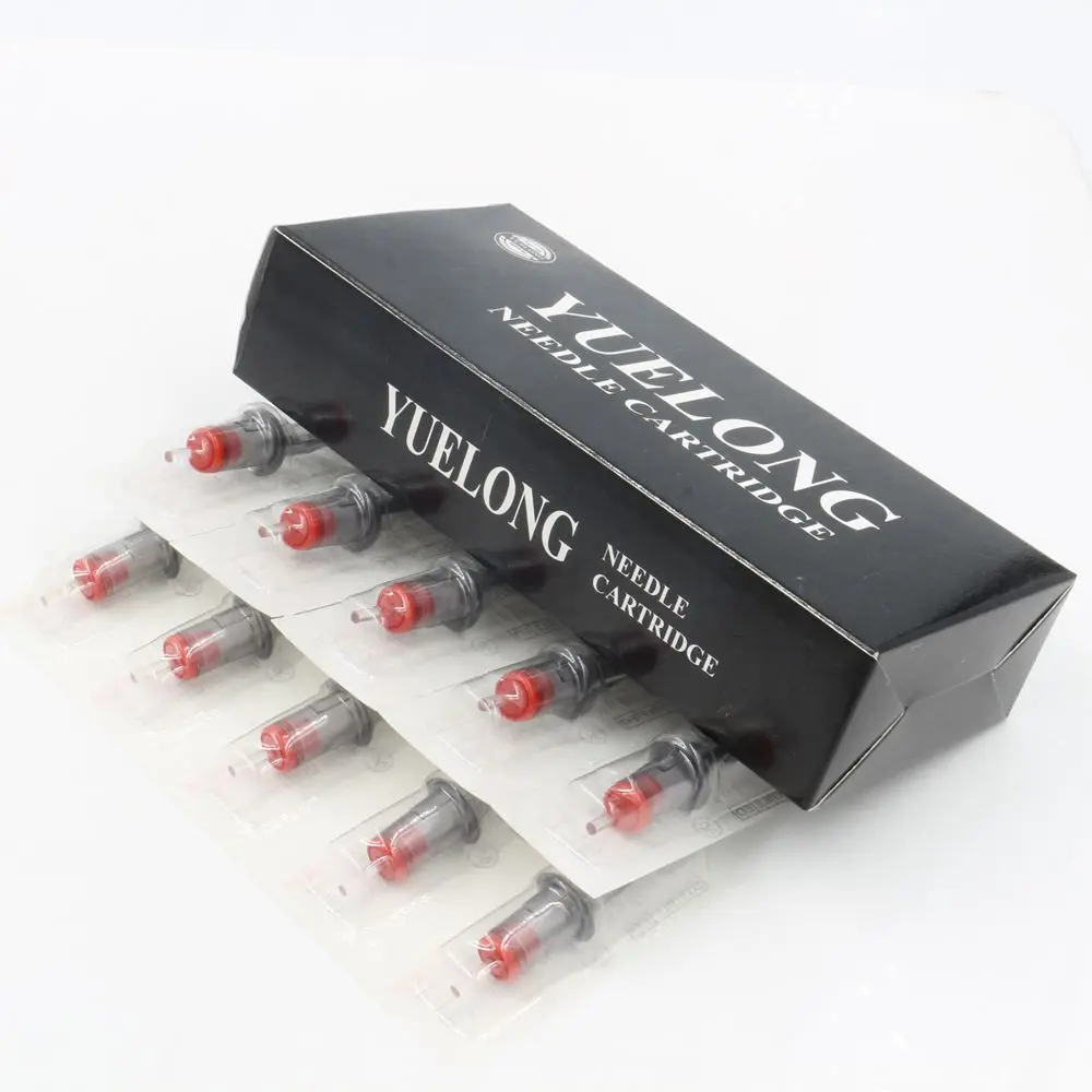 20Pcs Tattoo Cartridge Needles with Membrane Round Liner 1209CM for