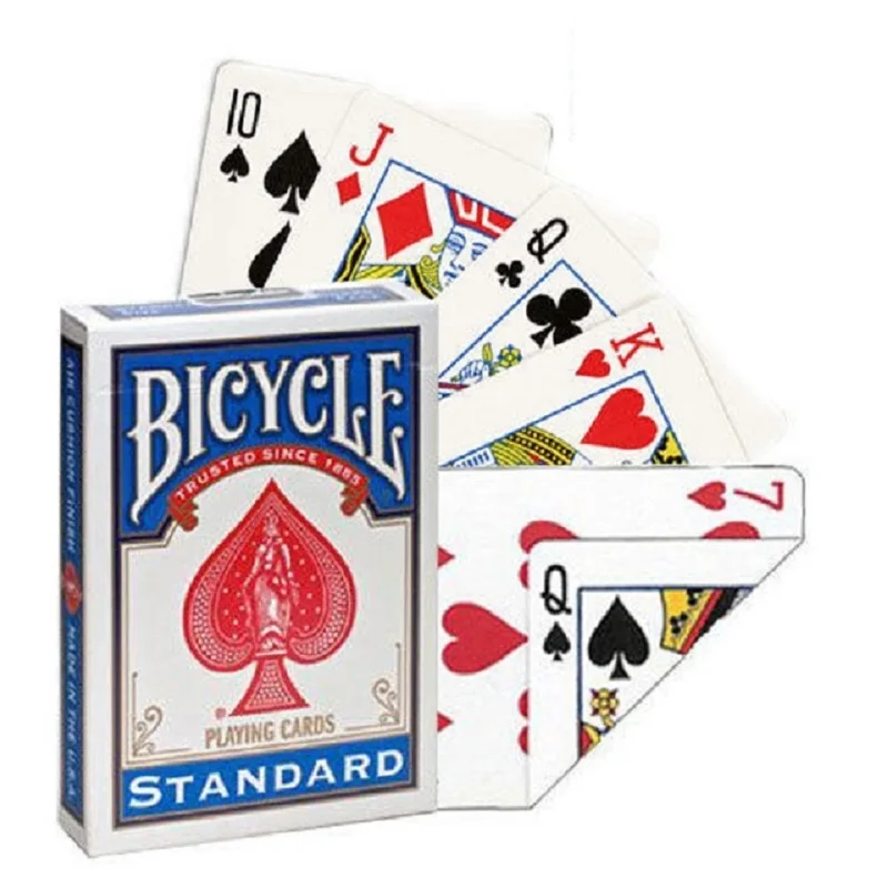1 Deck Bicycle Double Face Number Playing Cards Gaff Standard Magic 