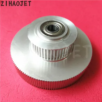 

2pcs wholesale outdoor large format printer Mimaki motor pulley for JV33 JV5 tower pulley /Big gear double-decked