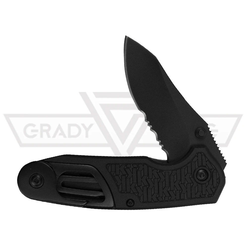 Grady Fung OEM 8100 Funxion Многофункциональный складной карманный нож 8cr13mov стальное зубчатое лезвие карабин зажим/шнур резак EDC инструмент