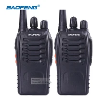 2 шт. 100% оригинал bf 888 S портативная рация двухстороннее радио baofeng BF-888 UHF 400-470 мГц радиолюбителей КВ трансивер