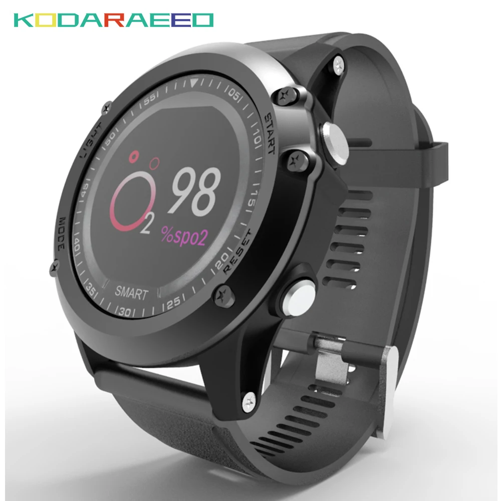 T2 Smart watch IP68 Waterproof sportwatch Heart Rate Blood Pressure oxygen monitor Smartwatch Outdoor Sport Bluetooth