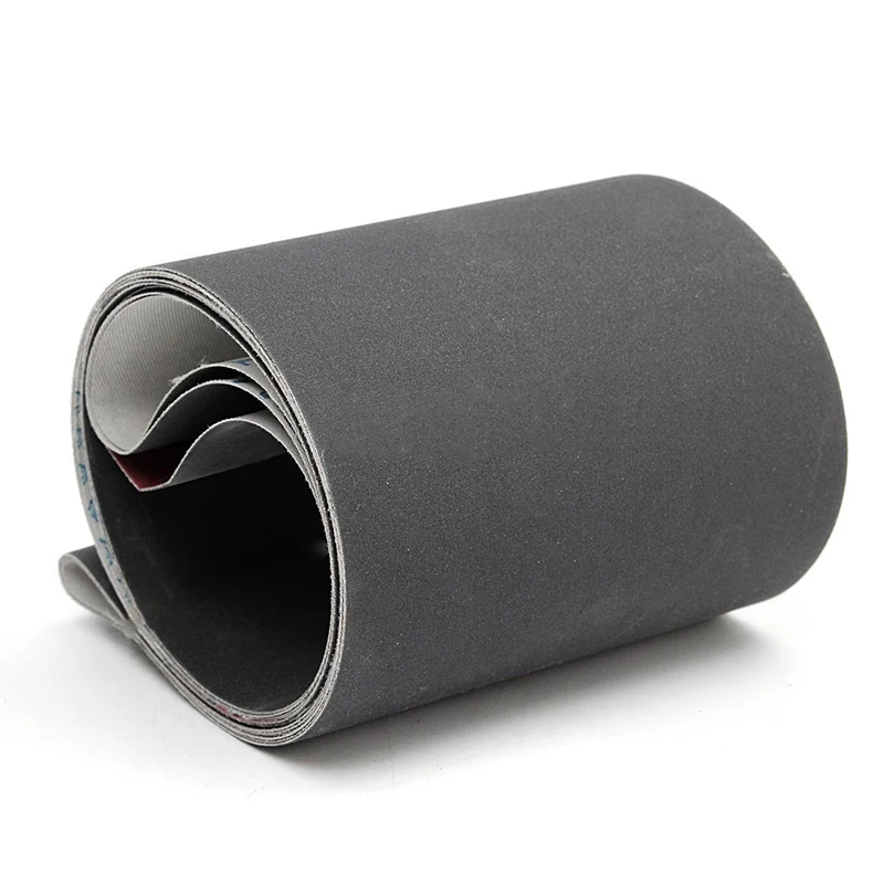 10cm x 90cm Silicon Carbide Sanding Belts For Metal Working 600/800/1000 Grit