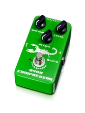 JOYO Dynamic Compressor Guitar Effect Pedal Low Noice Specifically For Bass And High Output Active Pickup