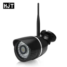 HJT H.264 wi-fi IP камера; sd-карта слот 1080P 2.0MP CCTV камера 36IR ночного видения черный безопасности surrecamcamhi APP