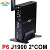 Partaker-mini pc Intel Celeron j1900 quad core, fanless, ordinateur avec VGA et HDMI, compatible windows/Linux/Ubuntu ► Photo 1/6