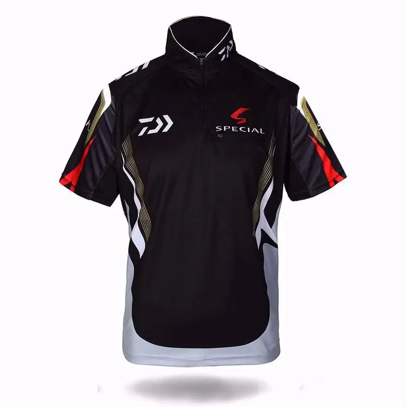

DAIWA Fishing Clothing Short Sleeve Fishing Shirt Quick-dry Breathable Anti-uv Sun Protection Fishing Clothes Camisas Pesca