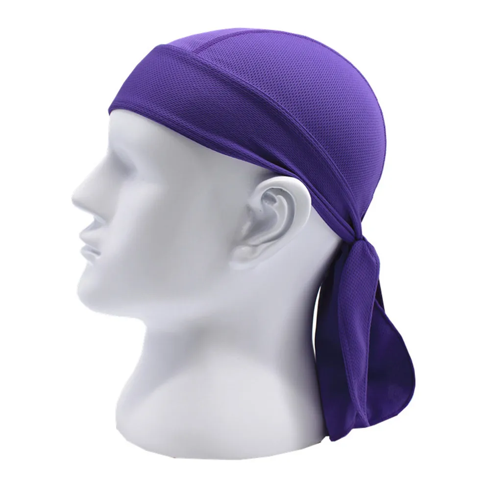 WOSAWE однотонная хип-хоп Рок мужская пара мотоциклетная Кепка дышащая головной убор с защитой от ультрафиолета головной платок для мотокросса ШЛЕМ ЛАЙНЕР - Цвет: purple