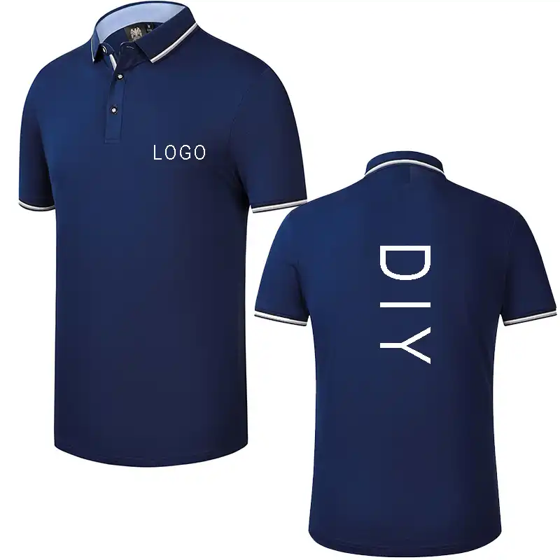 Custom embroidery polo shirt, embroidered business polo shirt