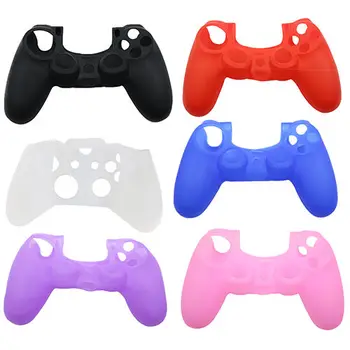 

2 pcs Soft Flexible Cover Silicone Case Protection Skin For SONY Playstation 4 PS4 random color