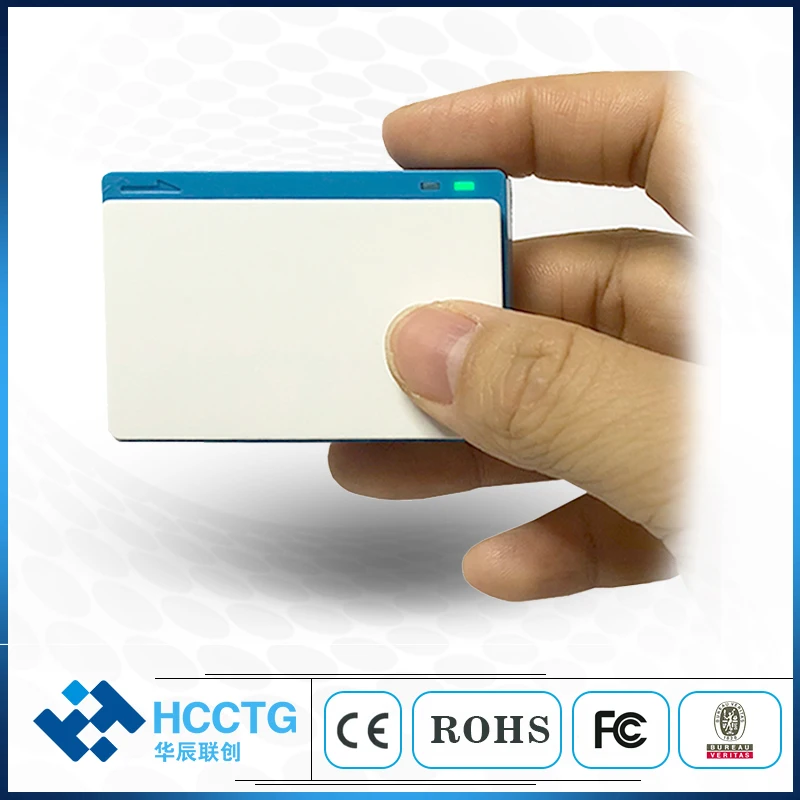 US $140.00 5PCS Portable Mobile Bluetooth 3 Track Magnetic Stripe Card Reader With Payment System MPR100