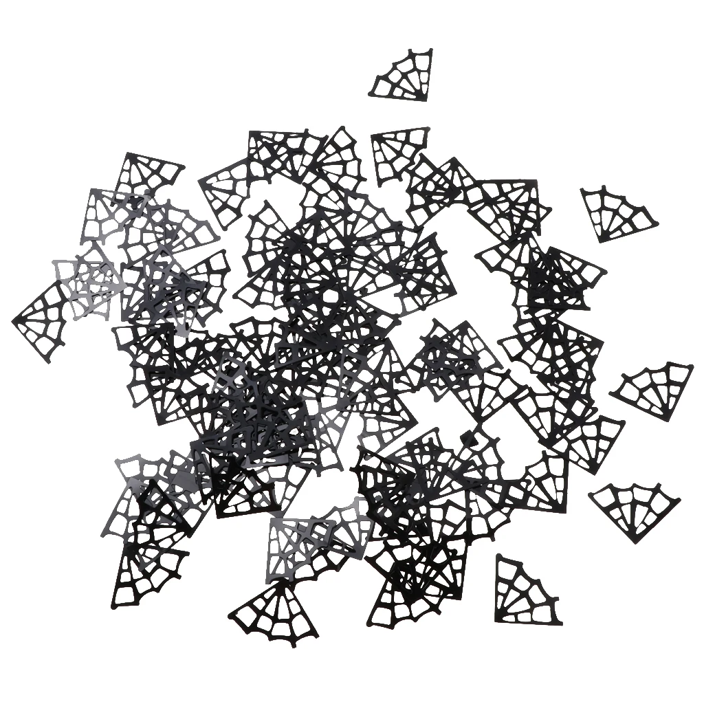 Halloween Party Spider Net Table Confetti Sprinkles Scatters Fun Accessories Halloween Witch Party Confetti Favors  