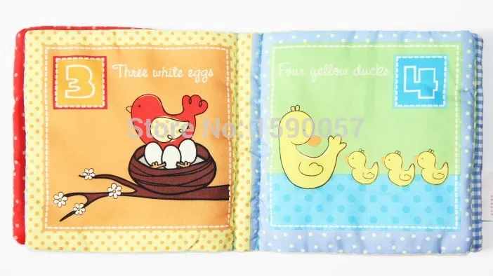 1pcs/lot Winnie count infant baby educational toys ring paper cloth book Pillow Storybook,Cloth books, Parenting English Version 1pcs/lot Winnie count infant baby educational toys ring paper cloth book Pillow Storybook,Cloth books, Parenting English Version