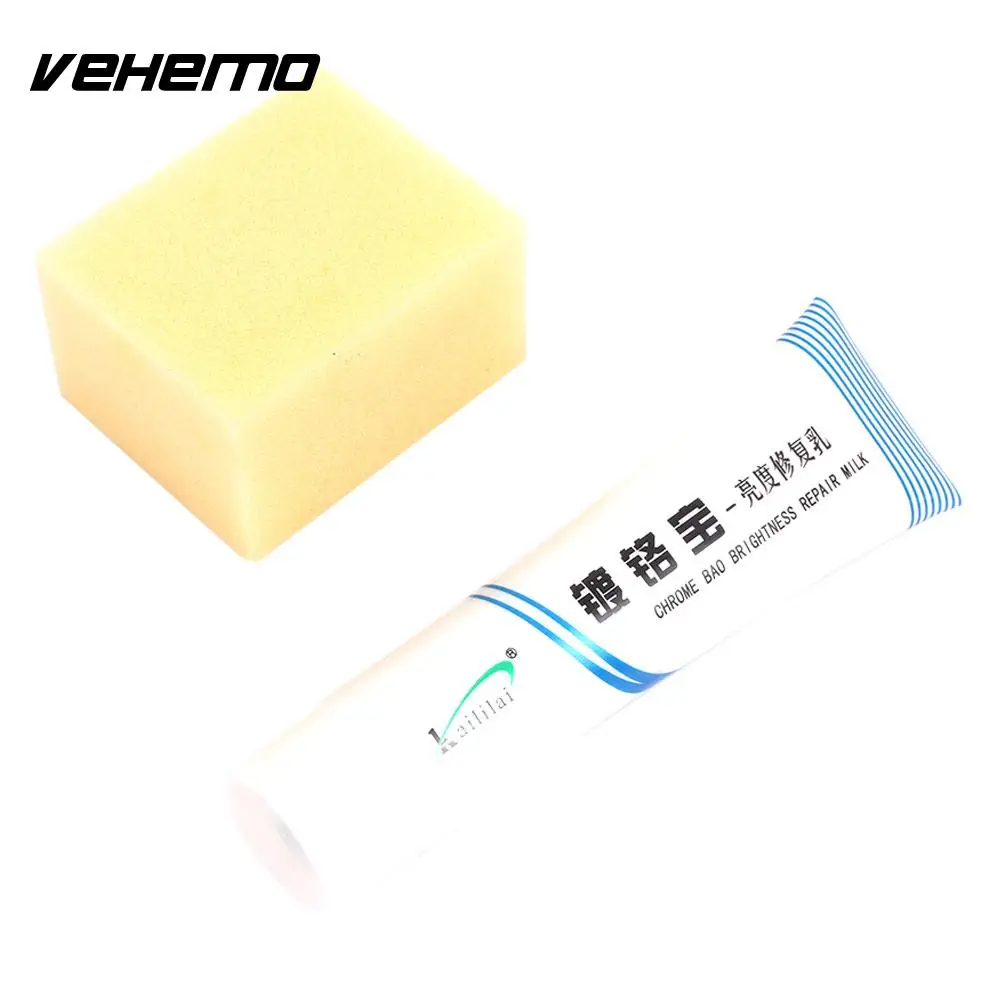 

Vehemo Chrome Plated Parts Rust Remover Brighter Car Decontamination Surface Polishing Car Brighter for Auto Parts