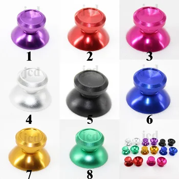 

1pair= 2pcs 8colors Aluminum Alloy Metallic Metal Analog Controller Analogue 3d analog joystick stick module for PS4 Dualshock 4