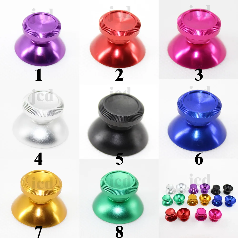 

HOT Aluminum Alloy Metallic Metal Analog Controller Analogue 3d analog joystick stick module for PS4 Dualshock 4