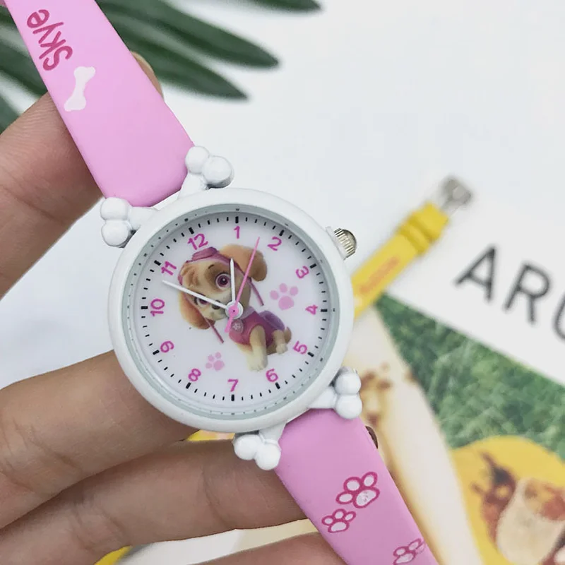 

Paw Patrol silicone watch child quartz wrist Fashion cartoon for young children student watch gift toy horses for children