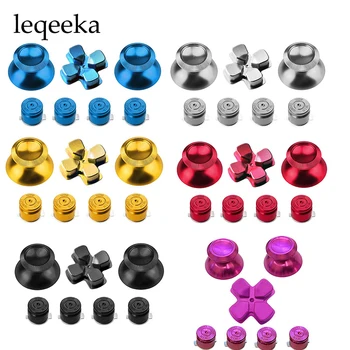 

10sets Alloy Metal Bullet Buttons For PlayStation 4 Thumbsticks Set for PS4 Controller