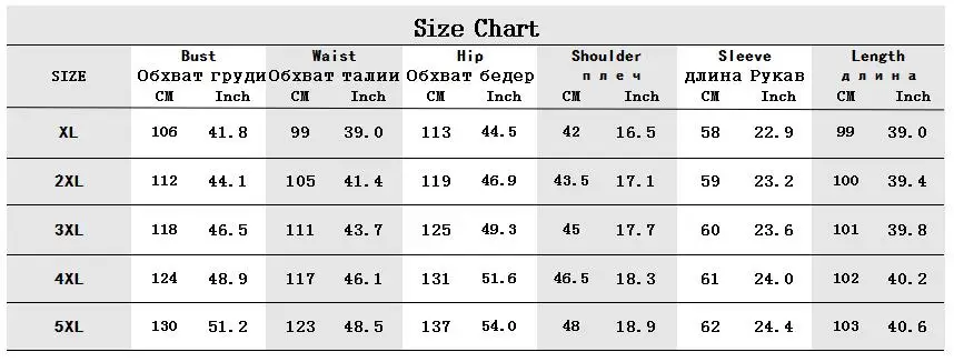 size table
