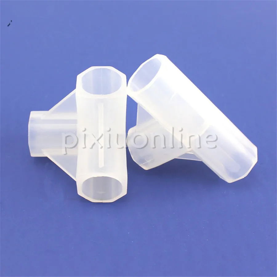 2pcs/pack J632b 16mm Plastic Transparent 2/3/4ways Connector DIY Pump Tool Parts Free Shipping France 2pcs 6mm 8mm 10mm 12mm 16mm 8mm 400mm linear shaft 3d printer parts 8mm 400mm cylinder chrome plated liner rods axis