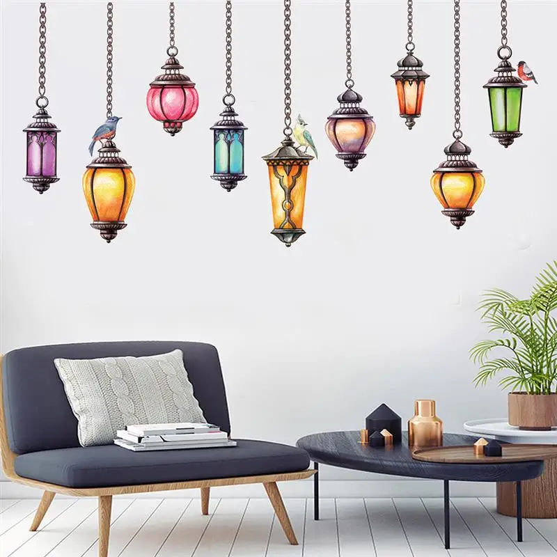 Special Light Wall Stickers Removable Self Adhesive Chandeliers