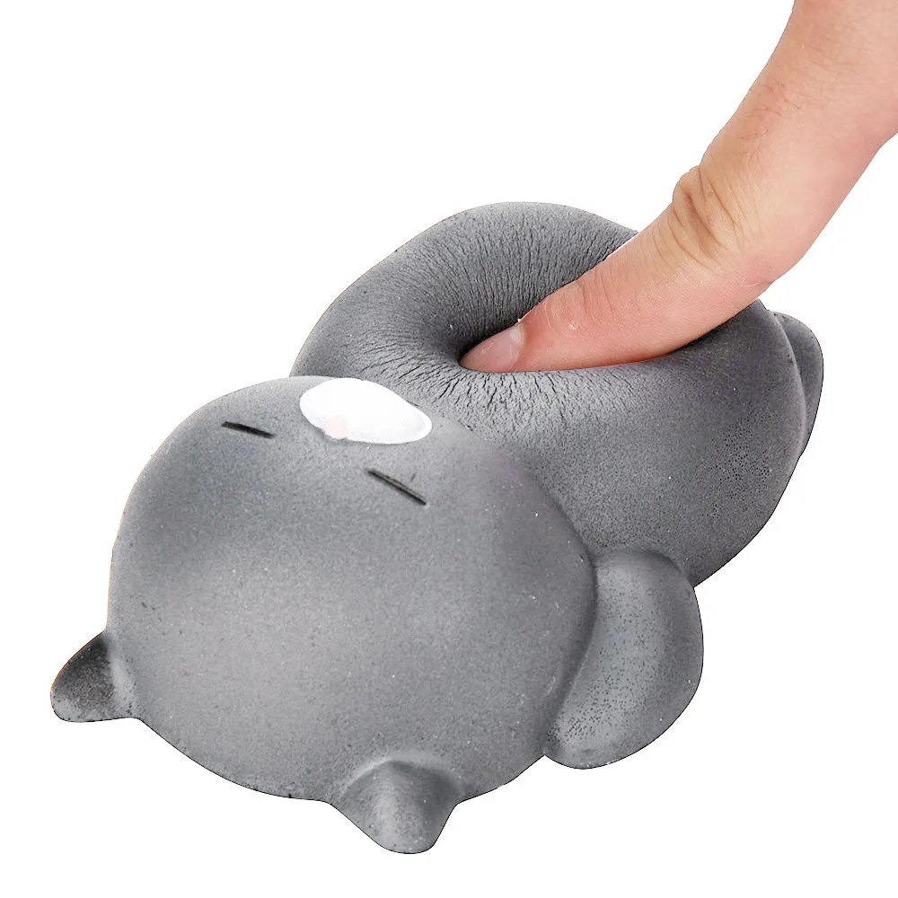 MUQGEW серый новое поступление Сквош Антистресс игрушка 12 см милый ленивый спящий Кот Ароматизированная подвеска медленный рост Squeeze Игрушка
