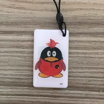 

13.56mhz TAG 1K S50 Chip With 4 byte UID rewritable Smart IC Card rfid