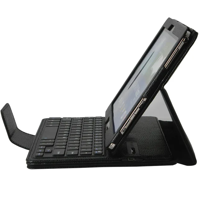 Special Offers Bluetooth Keyboard For Samsung NOTE 10.1 2014 Edition  P600 P601 P605 T520 Tab Pro PU Case Stand Cover + USB Charge Cable