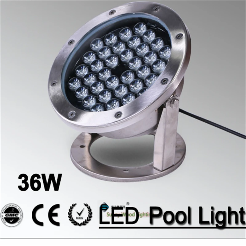 IP68 LED fuente de luz 36 Wpool luz IP68 bajo el agua, luz. piscina de luz para piscina 36 w 24 V AC LPL-A-36W-24VAC