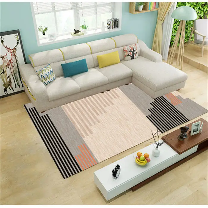 Mordern Style Home Carpet For Bathroom Toilet Bath Mats Anti-slip Floor Rug Playing Mat Multi Colors Rectangle Bathroom Carpets