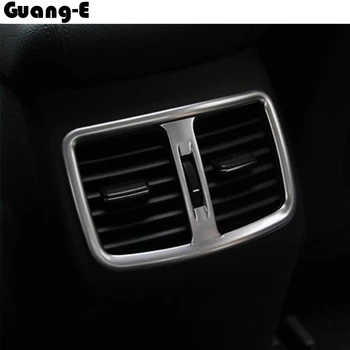 

car garnish cover trim ABS chrome rear back upside Air conditioning Outlet Vent 1pcs For Hyundai Tucson 2015 2016 2017