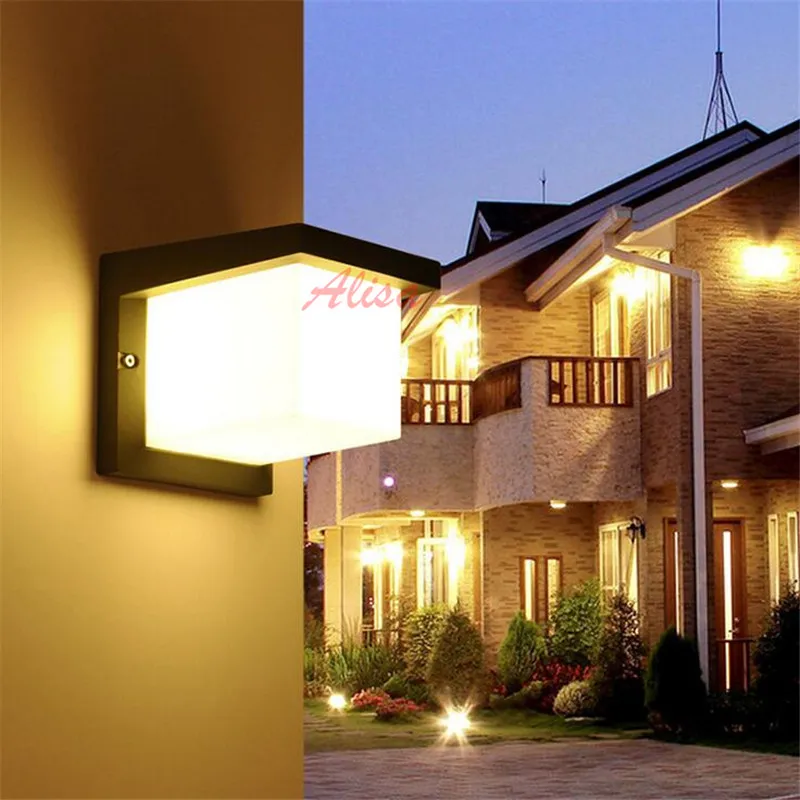 Led Luci Portico Applique Lampada Da Parete Esterna Luci Esterne