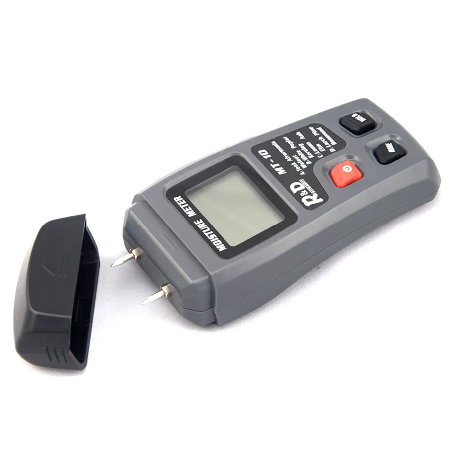 Goede Hout Vochtmeter hout vocht analyzer Vochtigheid Tester Timber Vochtige Detector Hygrometer 2 Pins Digitale Lcd scherm